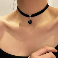Black Velvet Ribbon Choker