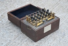 old vintage scientific  Wheatstone bridge resistance box