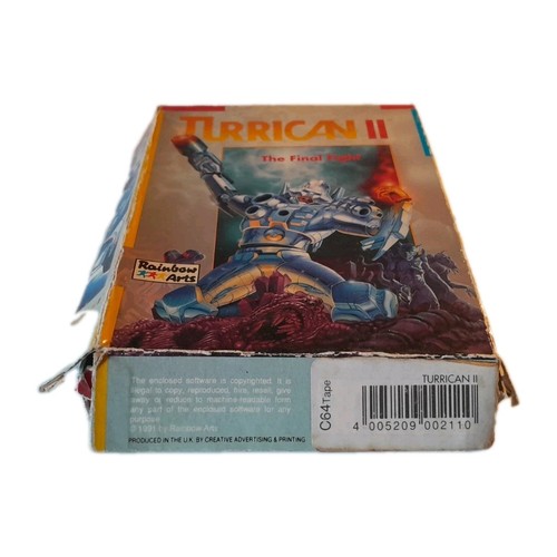 Commodore turrican ii - commodore, 64