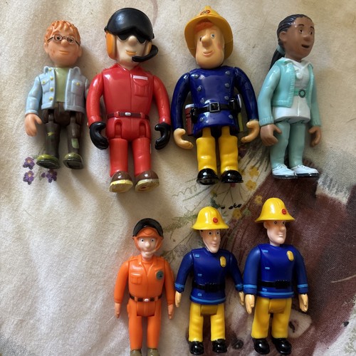 Fireman sam toy - fireman, figures
