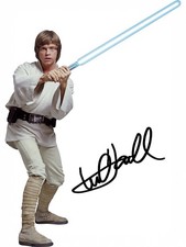 Mark hamill signed autograph - mark,
