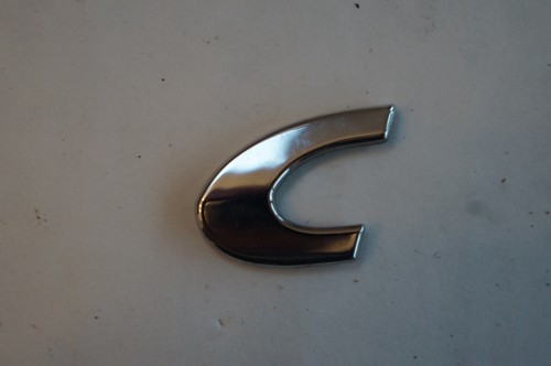 Peugeot 206 rear letter - rear, "c"