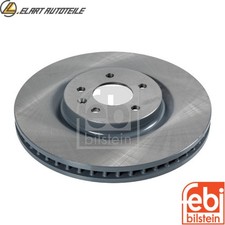 2x Brake Disc 106350 for Opel
