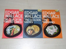 Edgar Wallace The Golden Hades Brigand Clue of the Twisted Candle Pan Paperbacks