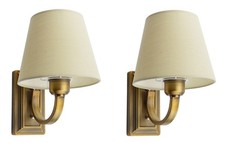 2 Pack of Retro Linen Shade