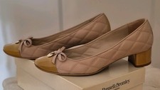 Russel And Bromley Beige Nappa