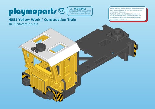 Playmobil 4053 yellow work - playmobil, /