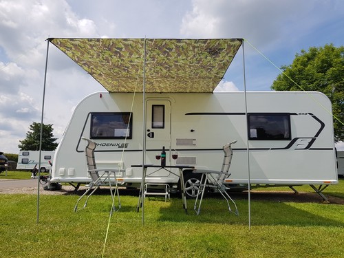 Caravan campervan awning - campervan, sun