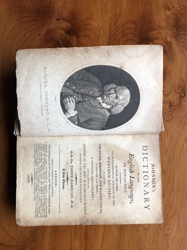 Johnson dictionary in - dictionary,