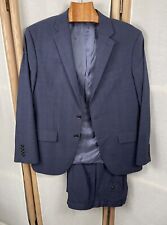 Marks and Spencer suit air force blue Wool blend UK 42"Sht & 36"Reg trousers