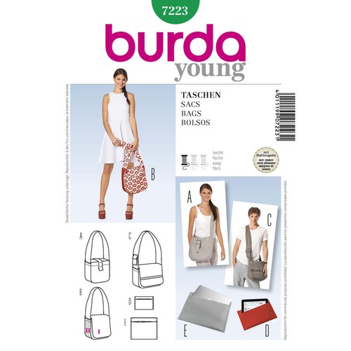 Burda young easy - young, sewing