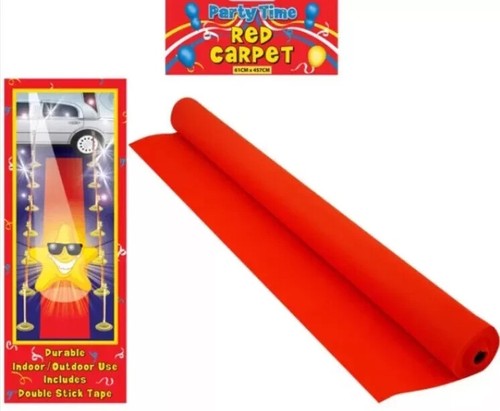 Red carpet runner 15ft 2ft - carpet,