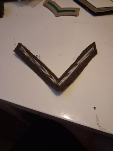 Military cloth badge - military, british