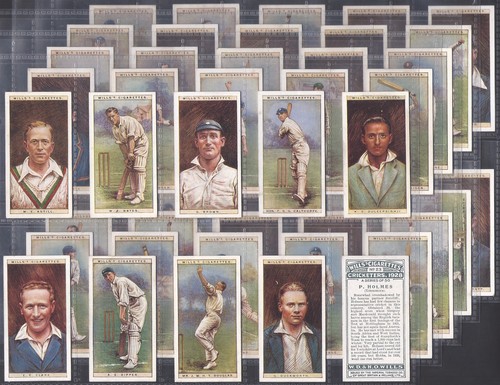 Wills full set cricketers - wills-full, set-