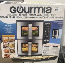 Gourmia Dual Basket Double