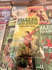 9 x Biggles Book Bundle