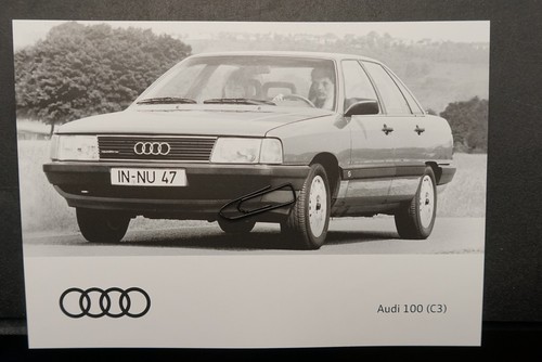 Photo postcard audi - audi, 100