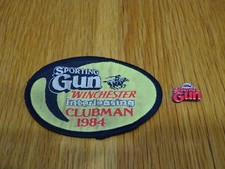 Rare Vintage Hunting Shooting Filed Sports Sporting Gun Magazine Patch & Badge