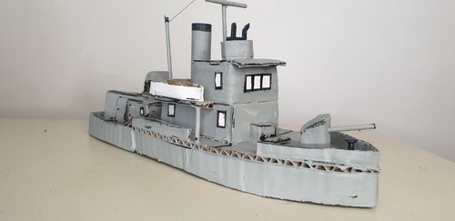 20mm model handmade destroyer