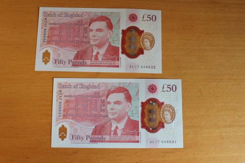 Fifty pounds bank - fifty,