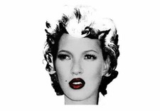 Banksy Street Artist Kate Moss Print A4 A3 A2 A1