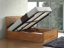 Melbourne Oak Wooden Ottoman