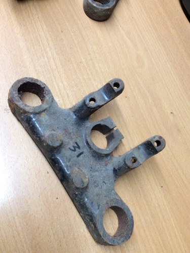 Motorcycle top yoke used - yoke,
