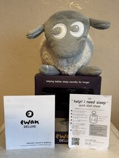 Ewan the Dream Sheep Deluxe Grey Baby Soother Sweet Dreamers Boxed Working (Z4)