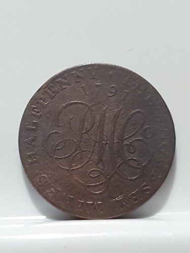 Coin anglesey mines 1791 - anglesey, mines,