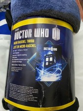 Doctor who tardis bed throw