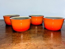 set of 4 Le Creuset Stoneware