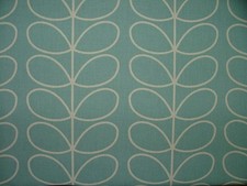 Orla Kiely Cotton Fabric Linear Stem Ziggurat Curtain Upholstery Cushion Craft