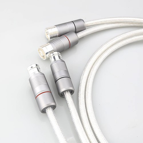 Pair end pure - solid, silver