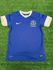 Everton FC 2012 2013 Home T-Shirt | Nike Kit Child Kid 8-9 Years Football Top