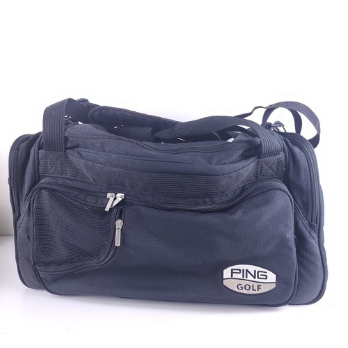Vintage ping golf black duffle - vintage,
