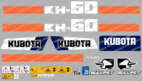 Kubota kh60 mini digger - kubota,