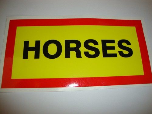 Horses vinyl stickers - ,