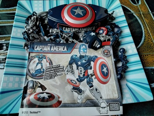 Marvel mega bloks captain - bloks,
