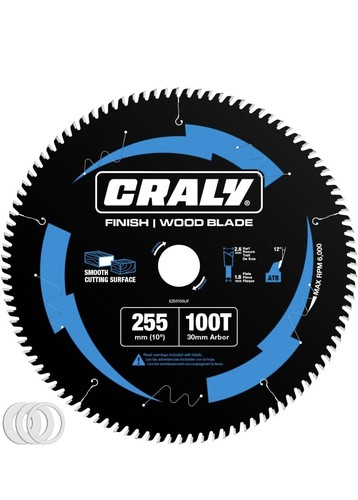 255mm 100 teeth - 255mm, fine