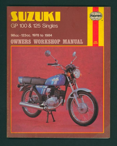 Suzuki gp100 gp125 - suzuki,