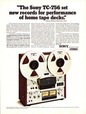 Vintage 1976 Sony TC-756 Home