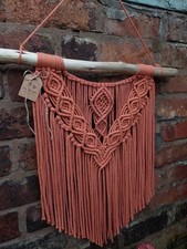 Orange Macrame Boho Chic