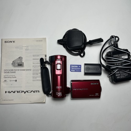 Sony handycam dcr - sony,