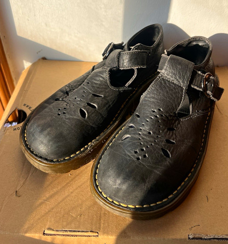 Martens 1460 black - black, leather