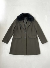 Chic Olive Green Faux Fur