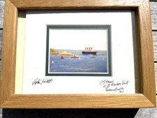Framed sign titanic print - sign,