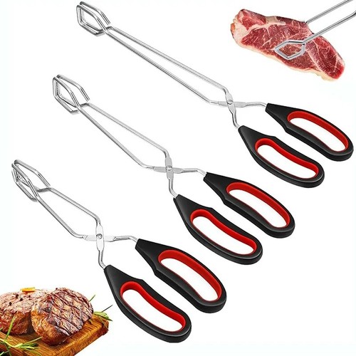 Scissor tongs kitchen utensils - scissor,