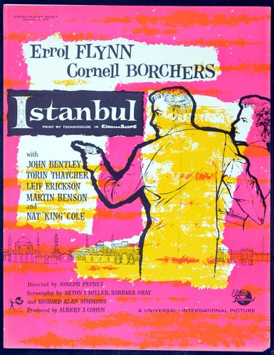 Istanbul 1956 errol flynn - istanbul,