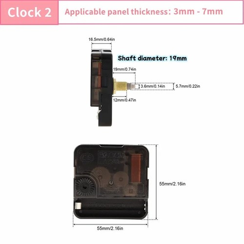 Silent quartz wall - wall, clock