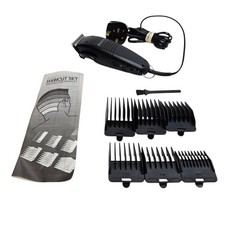 Remington HC-700 Hair Clipper with 6 Guide Combs – Clean & Working